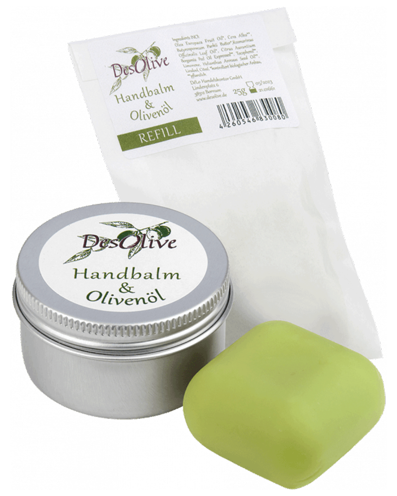 DesOlive® fester Handbalm mit Bio-Olivenöl
