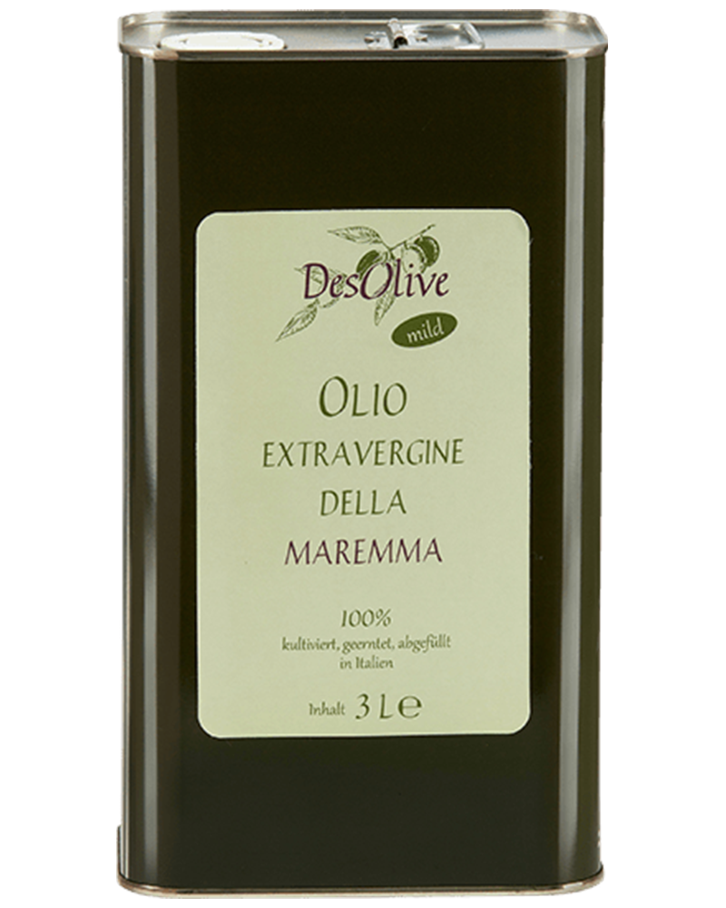 DesOlive® » MILD « – Olivenöl Toskana und Latium extra vergine